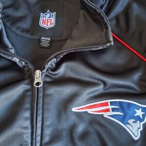 NFL Black Zip-Up Jacket